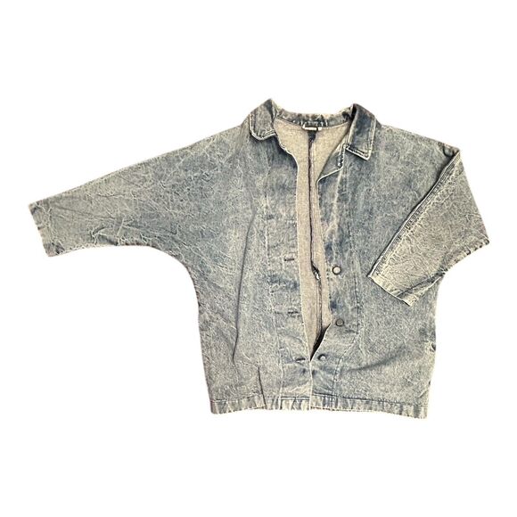 Jessie Rae Jackets & Blazers - Vintage Jean Jacket Womens Large Acid Wash, Jessie Rae, Oversized, Pockets, USA